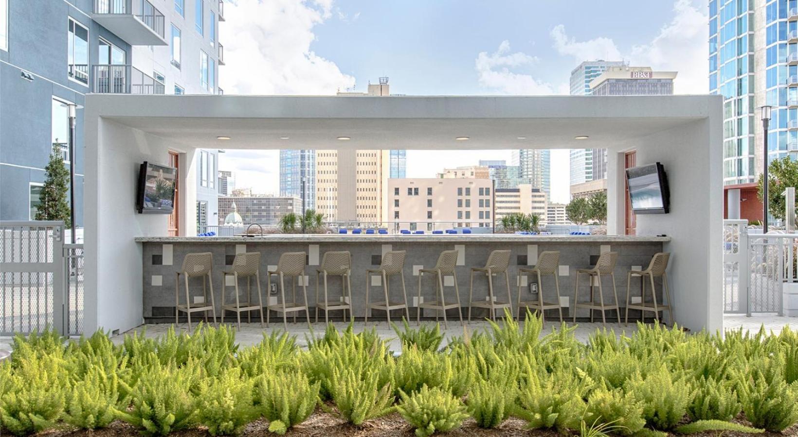 1Br Oasis In Downtown Tampa W Balcony & City Views المظهر الخارجي الصورة